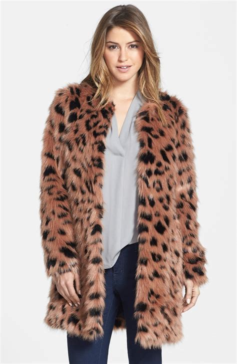 women michael kors faux fur coat|Faux Fur Coat .